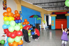 Decoracion con globos para fiestas