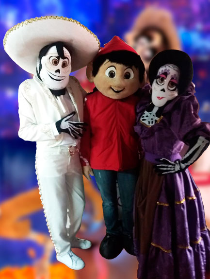 Coco Disney y Pixar Ernesto de la Cruz - Miguel - Mama Imelda