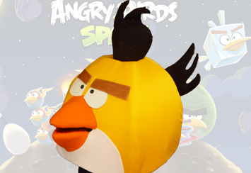 Personajes para tus fiestas con Angry Birds Yellow