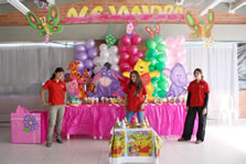 decoracion con globos fiestas infantiles