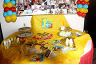 Decoracion con Mantel