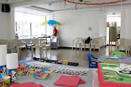 Salon decorado