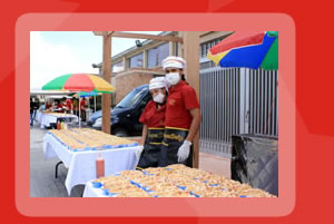 maquinas de alimentos. perros calientes, hamburguesas, raspados.